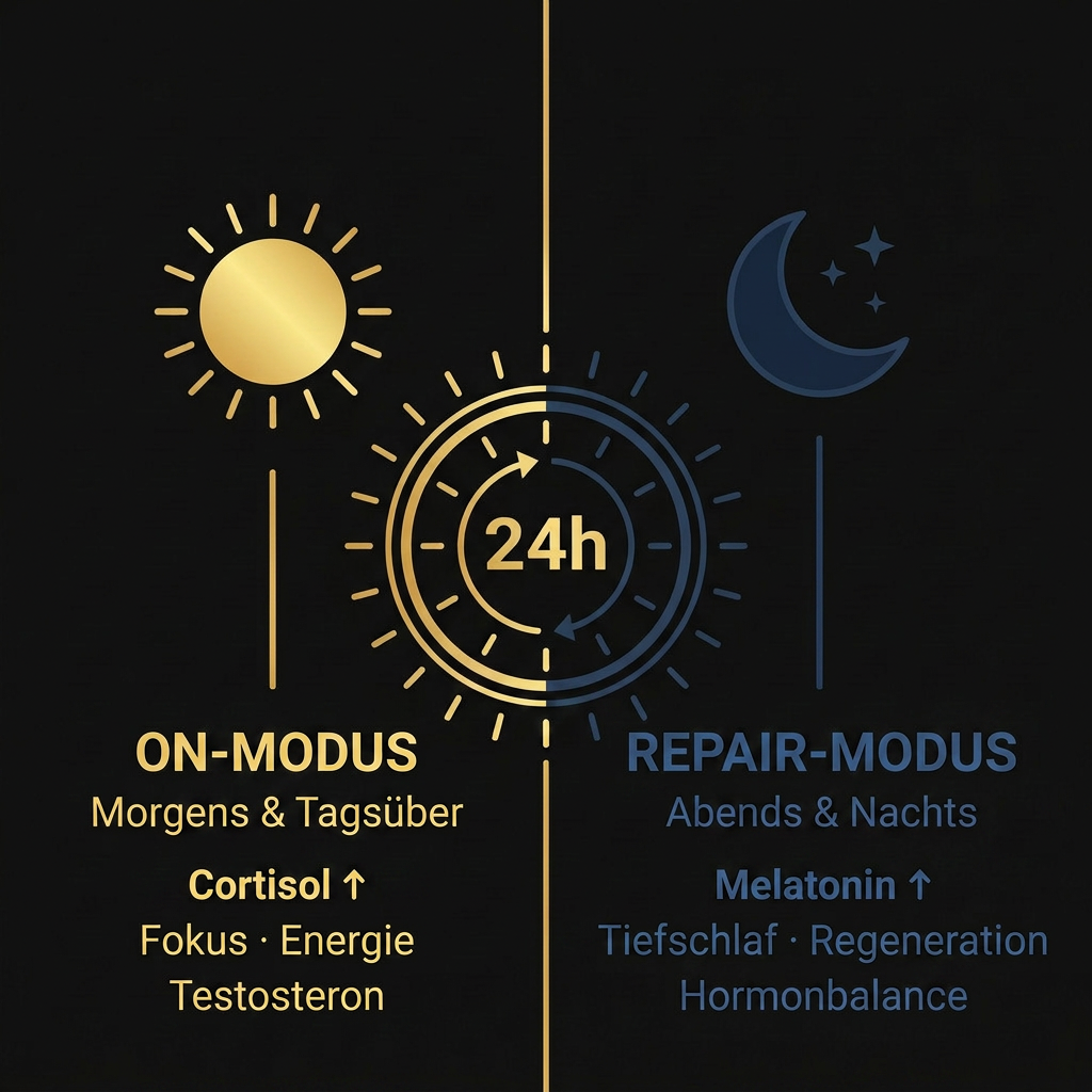 Das 24h Hormonregulationssystem